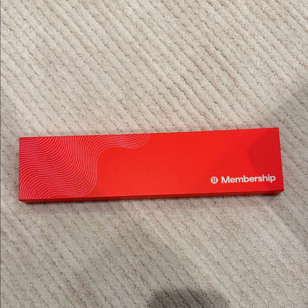 Lululemon Red Keychain Box Set